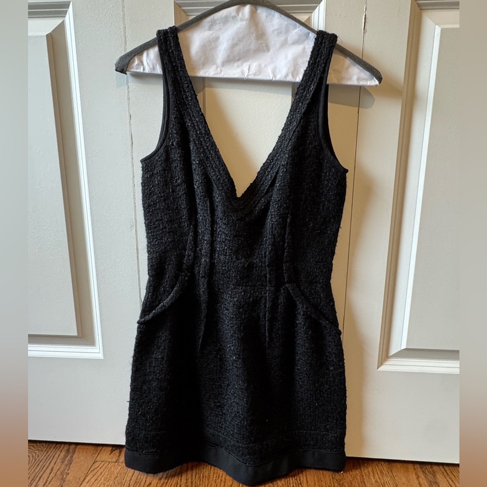 Prada Black Textured Dress